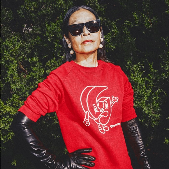 Glossier G Pal Holiday Sweatshirt - Picture 6 of 7